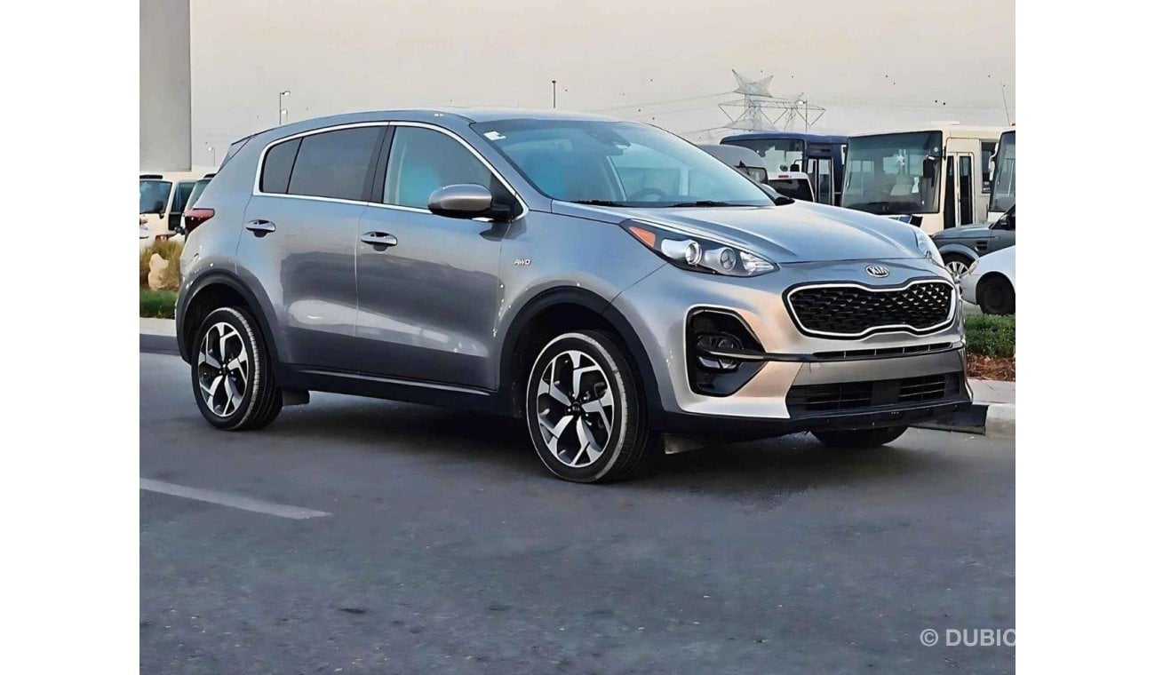 كيا سبورتيج KIA SPORTAGE,2.4L,LX,AWD, NEAT AND CLEAR,2021MY AMERICAN SPECS, MILEAGE : 35000MILES CHASSIS,GEAR & 