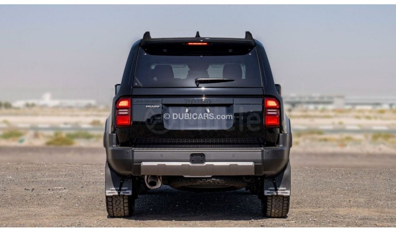 Toyota Prado 250 WX 2.4L PETROL ADVENTURE - BLACK: NEW SHAPE (EXPORT ONLY)