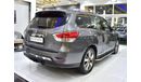 Nissan Pathfinder EXCELLENT DEAL for our Nissan Pathfinder SL 4WD ( 2015 Model ) in Grey Color GCC Specs