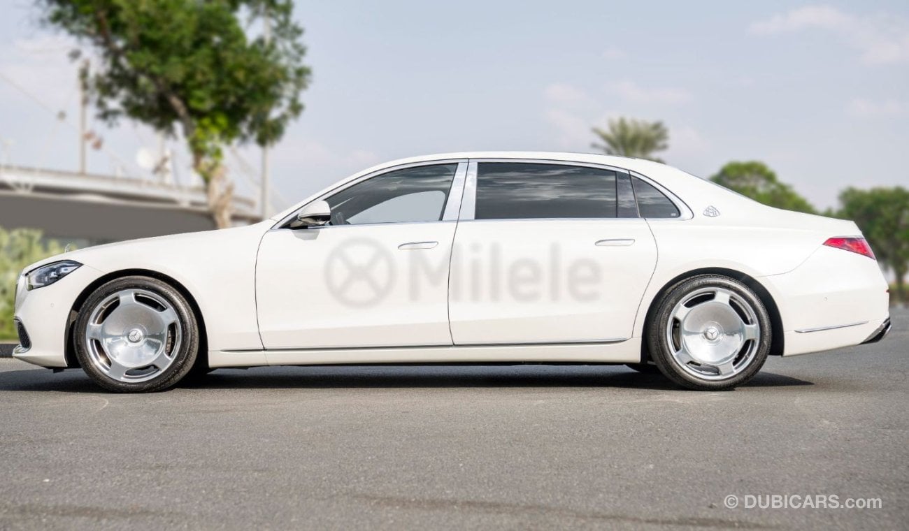 مرسيدس بنز S580 Maybach LUXURY WHITE EDITION WITH EXCLUSIVE PACKAGE EXPORT PRICE