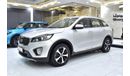 Kia Sorento EXCELLENT DEAL for our KIA Sorento AWD V6 ( 2016 Model ) in Silver Color GCC Specs