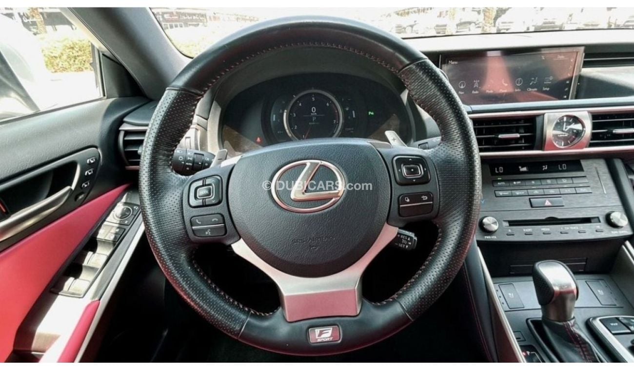 Lexus IS300 LEXUS IS300 F SPORT 2020 GCC AL FUTTAIM LEXUS LOW MILEAGE SINGLE OWNER IN MINT CONDITION