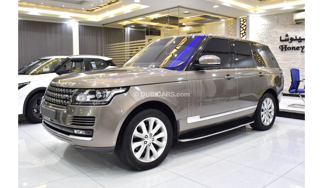 Land Rover Range Rover Vogue SE Supercharged EXCELLENT DEAL for our Range Rover Vogue SE Supercharged ( 2016 Model ) in Brown Color GCC Specs