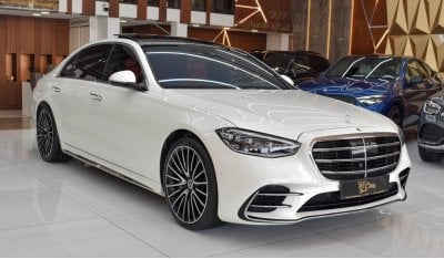 مرسيدس بنز S 580 MERCEDES BENZ S 580 4MATIC V8 TWIN-TURBO | WARRANTY WITH SERVICE 2022