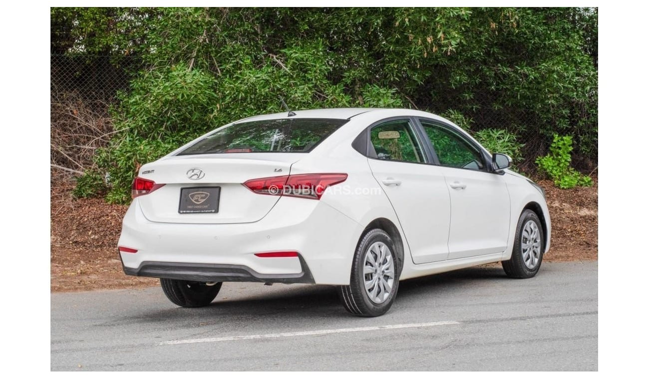 هيونداي أكسنت AED 557/month 2020 | HYUNDAI ACCENT | GL GCC | FULL SERVICE HISTORY | H87822