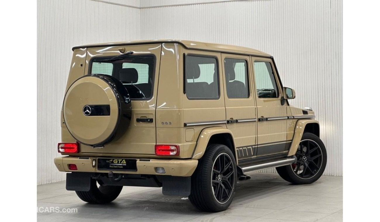 مرسيدس بنز G 63 AMG 2015 Mercedes G63 AMG, Full Gargash Service History, GCC