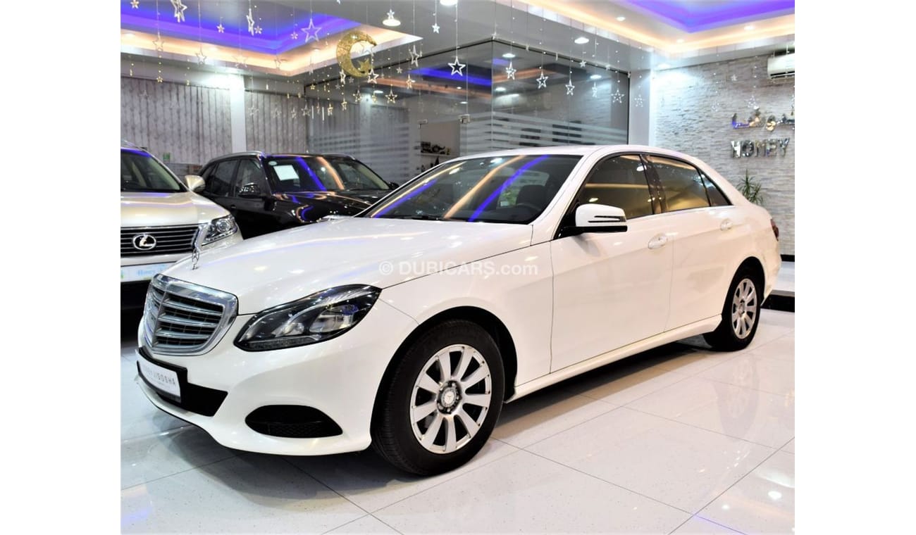 Mercedes-Benz E200 AMAZING Mercedes Benz E200 2014 Model!! in White Color! European Specs