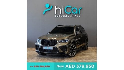 BMW X5M AED 5,825pm • 0% Downpayment • X5M Competition • Agency Warranty & Service Until 2027!!