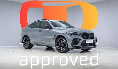 بي أم دبليو X6 M Competition - AED 6,233 P/M - Warranty till 02/2027