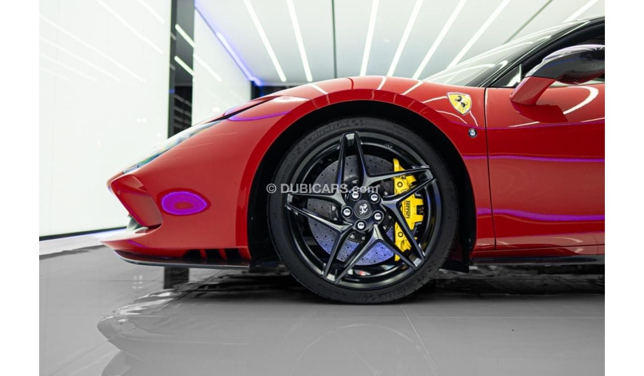 Ferrari F8 Tributo 3.9T V8 AL TAYER WARRANTY SEP 2025 + SERVICE SEP 2027 | GCC | FULL CARBON INT-EXT | F8 TRIBUTO