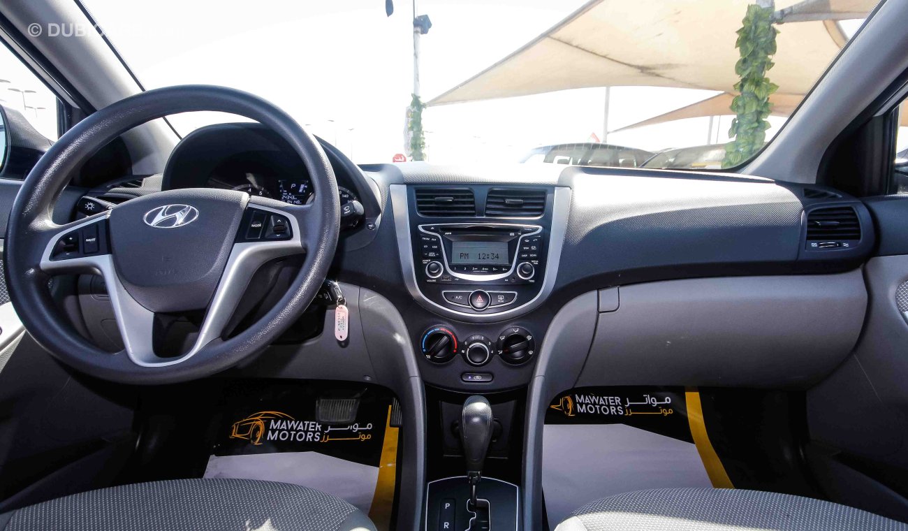 Hyundai Accent GCC SPECIFICATION 1.6L AUTOMATIC