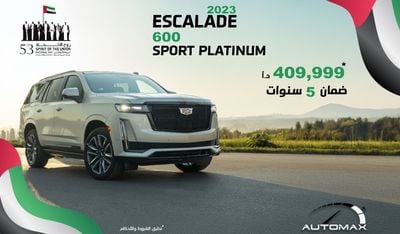 Cadillac Escalade 600 SUV Sport Platinum V8 6.2L , 2023 , 0Km , With 5 Years or 200K Km Warranty