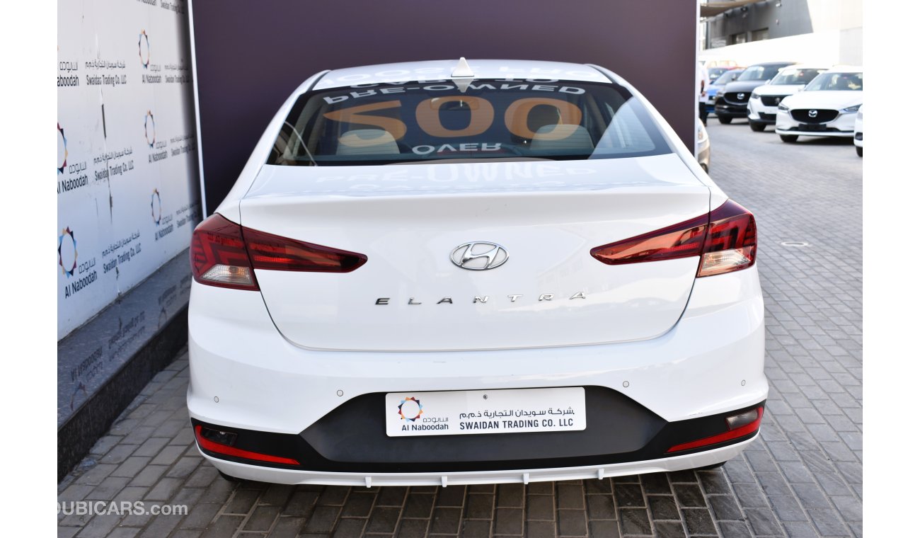 Hyundai Elantra AED 719 PM | 1.6L GL GCC DEALER WARRANTY