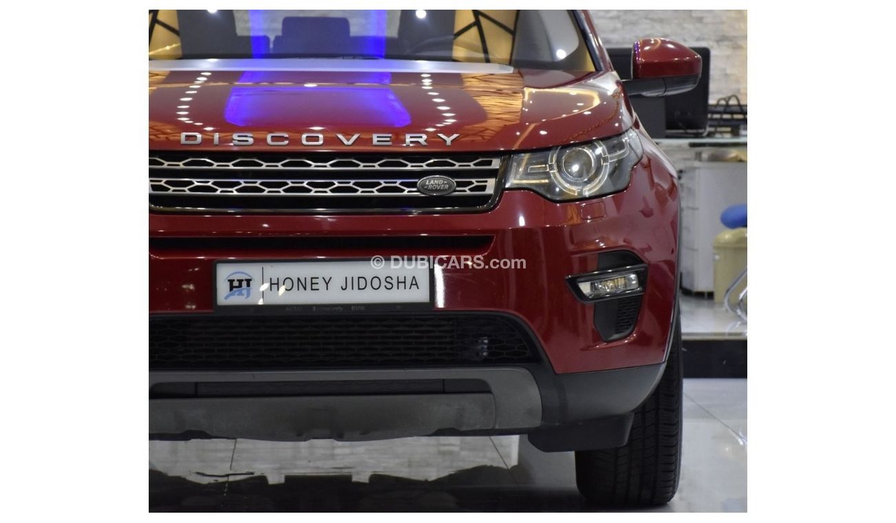 لاند روفر دسكفري سبورت EXCELLENT DEAL for our Land Rover Discovery Sport SE Si4 ( 2016 Model ) in Red Color GCC Specs