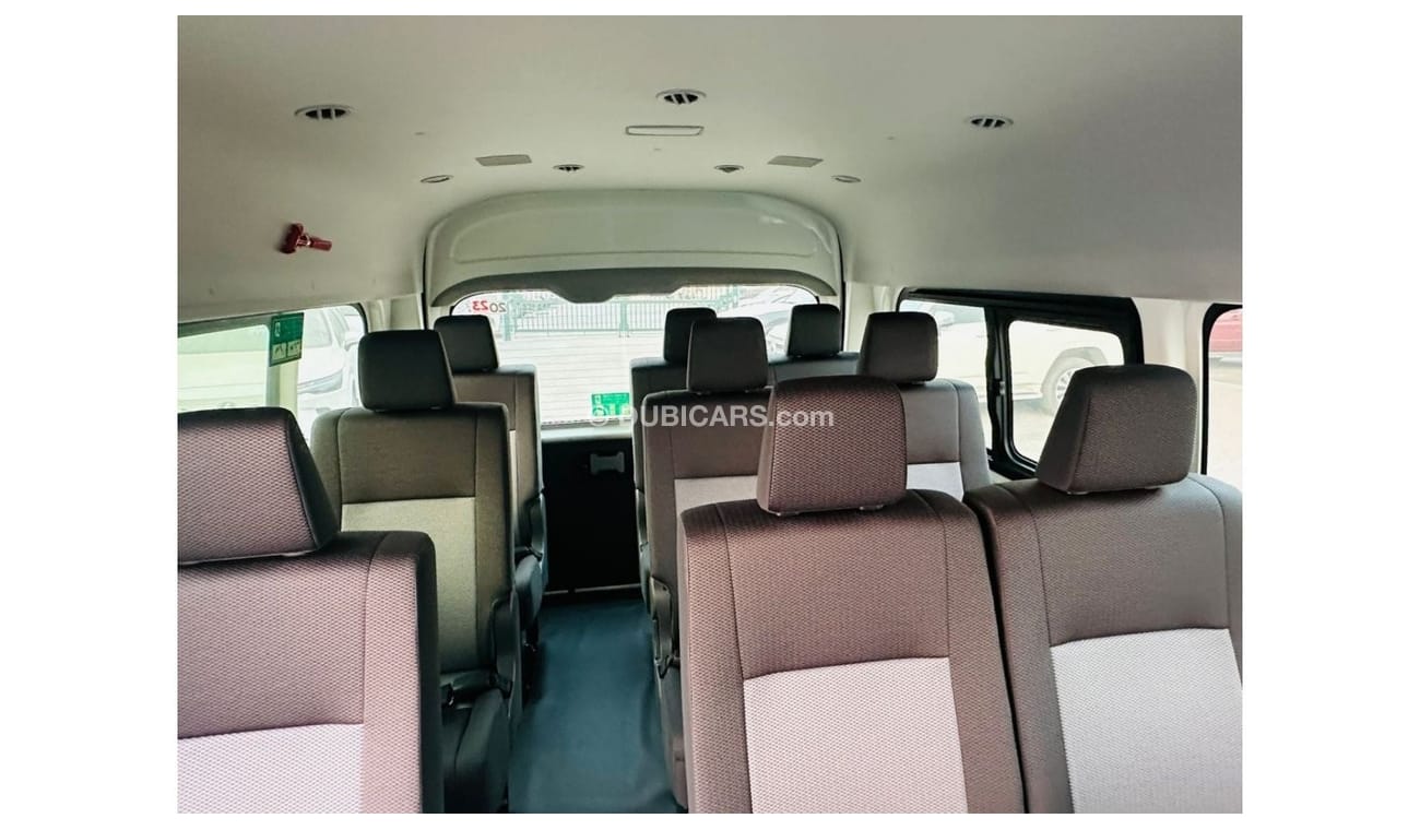 Toyota Hiace 3.5L, HIGH ROOF, PETROL, AUTOMATIC TRANSMISSION, 13 PERSON, AIRCONDION, POWER WINDOWN, MODEL 2025