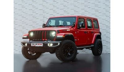 Jeep Wrangler AED 2,437 PM • UNLIMITED SAHARA JEEPERS EDITION STAGE-1 • OFFICIAL JEEP WARRANTY UNTIL 2025