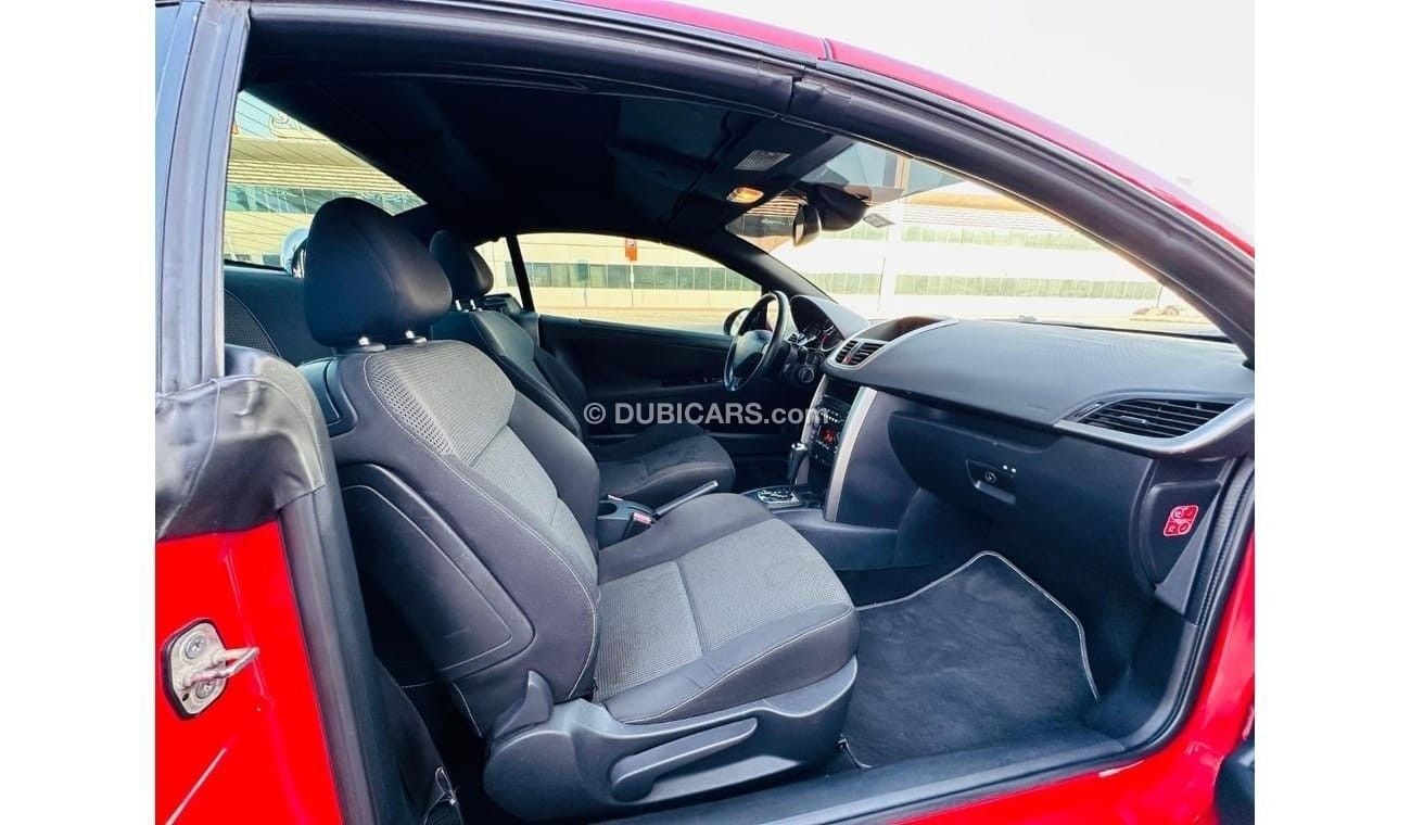 بيجو 207 AED 1,980 PM PEUGEOT 207 CC 1.6 | HARD TOP CONVERTIBLE | WELL MAINTAINED | GCC