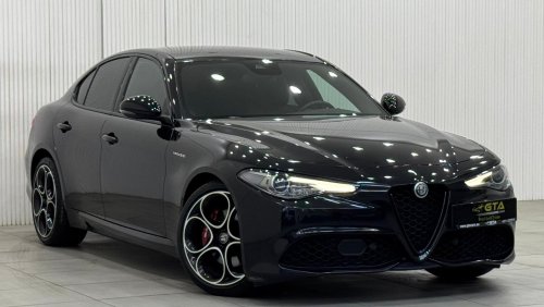 Alfa Romeo Giulia 2023 Alfa Romeo Giulia Veloce, Jan 2028 Agency Warranty + Service Package, Full Service History, GCC