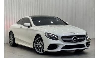 Mercedes-Benz S 560 Coupe AMG 4MATIC 2018 Mercedes Benz S560 AMG 4MATIC Coupe, Warranty, Service History, Full Options, GCC