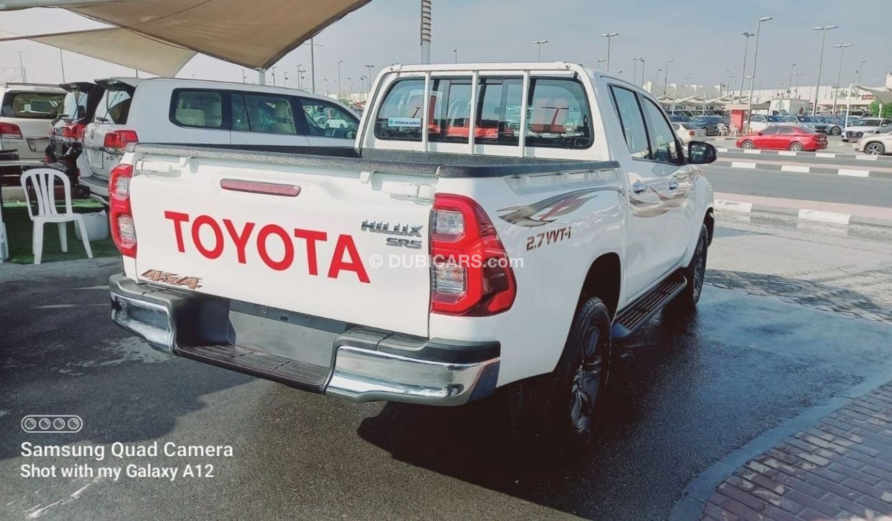 تويوتا هيلوكس 2022 Toyota HILUX GLX (SR5), 4dr Double Cab Utility, 2.7L 4cyl Petrol, Automatic, Four Wheel Drive.