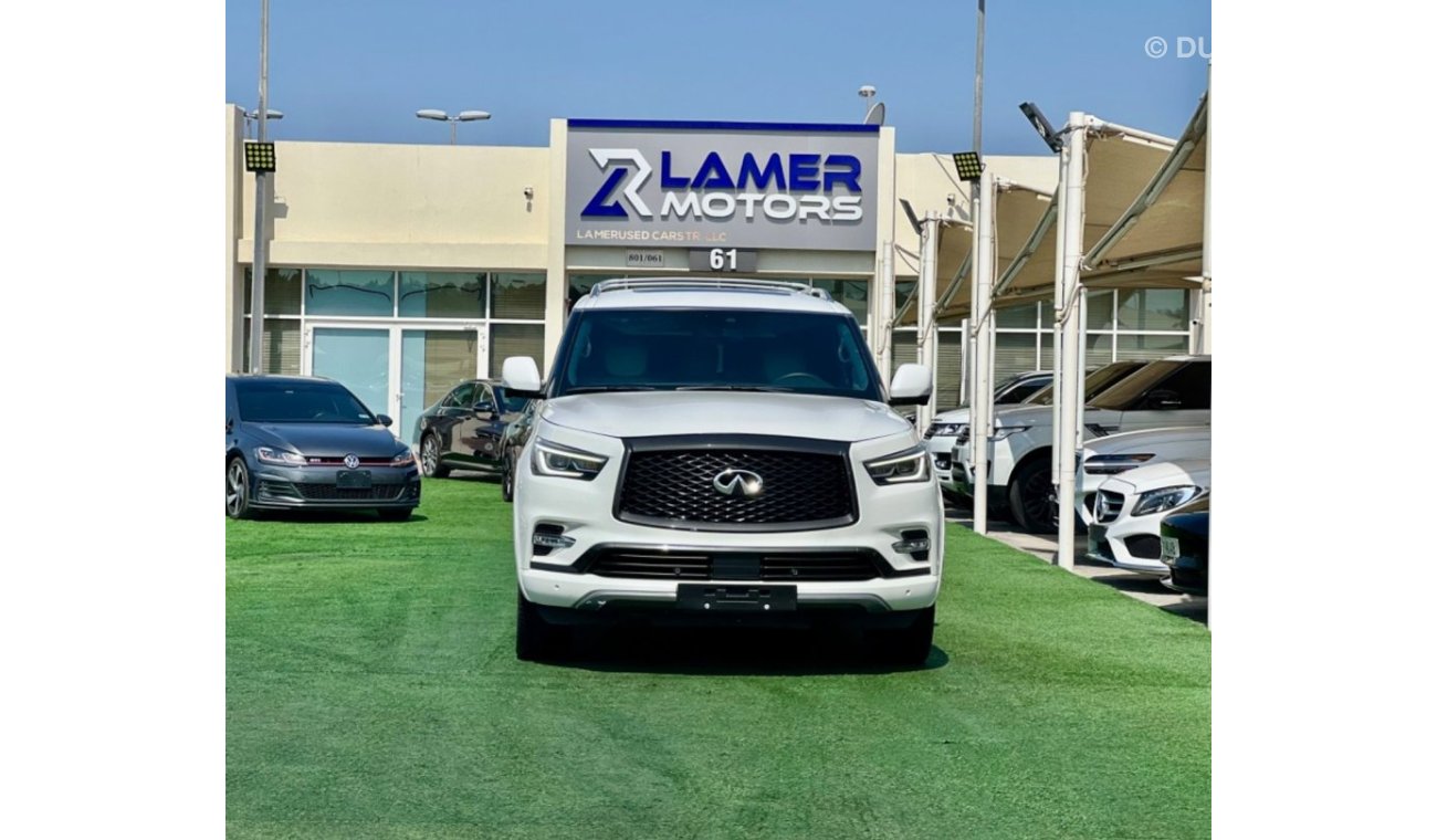 Infiniti QX80 Limited 2300 Monthly payments / Infinity Qx80 2020 / Under warranty / Contract service / Low mileage