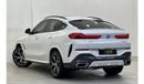 BMW X6 2022 BMW X6 xDrive40i M Sport, Agency Warranty + Service Package, Full Service History, GCC2022 BMW