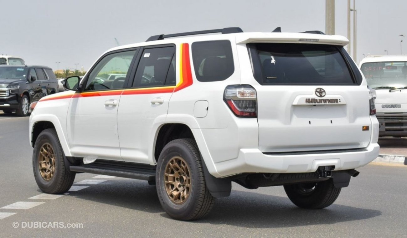 تويوتا 4Runner For Export Only !Brand New Toyota 4Runner 40th Anniversay  4RUNNER-40ANN  4.0L | White/Black | Petro