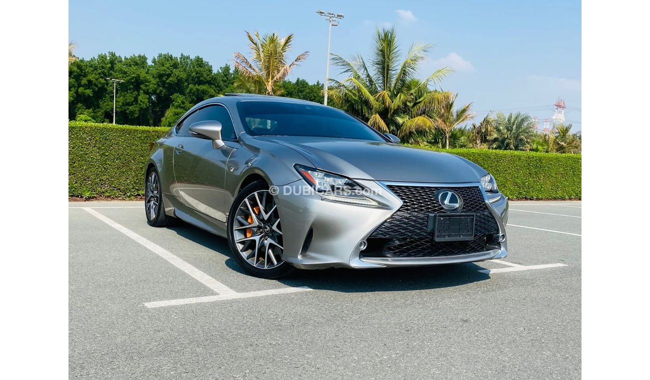 Lexus RC350 F Sport Good condition car GCC