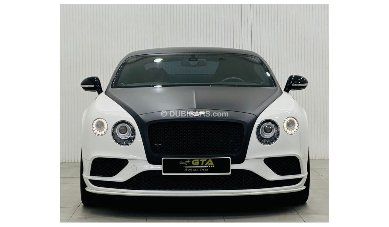 بنتلي كونتيننتال جي تي 2016 Bentley Continental GT V8s, Full Bentley Service History, Excellent Condition, GCC