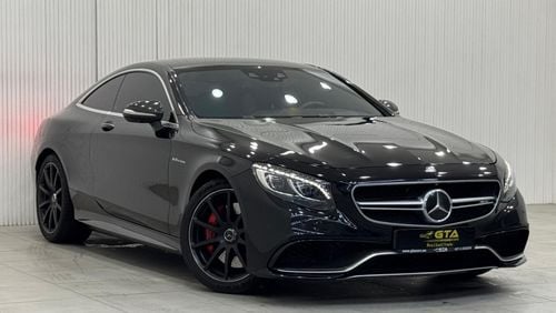 Mercedes-Benz S 63 AMG Coupe 2015 Mercedes Benz S63 AMG 4MATIC, Full Service History, Full Options, Excellent Condition, GCC