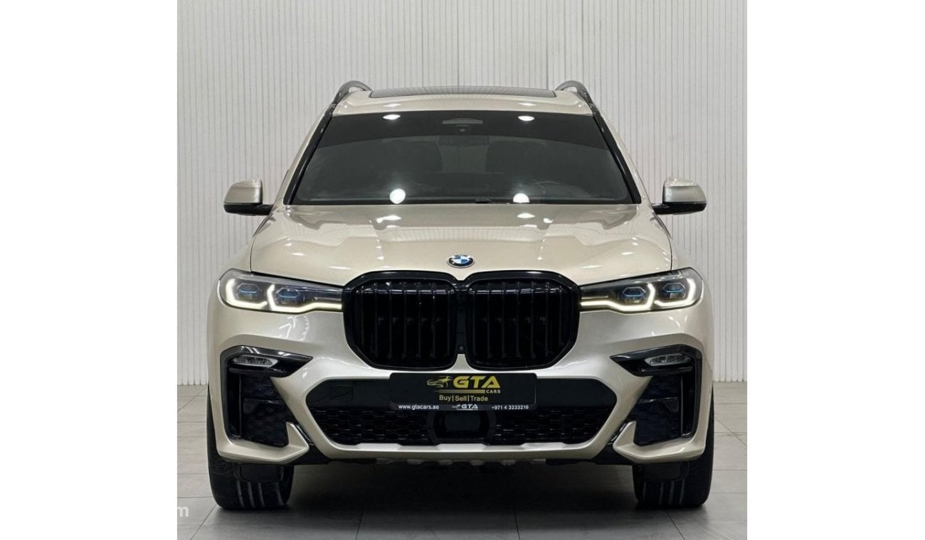 بي أم دبليو X7 2019 BMW X7 xDrive50i M-Sport, Oct 2024 BMW Warranty + Service Pack, Full Options, VIP Seats, GCC