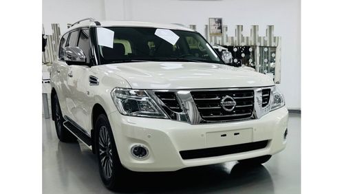 Nissan Patrol LE Platinum City Platinum .. GCC .. FSH .. V8 .. Original Paint .. Perfect Condition