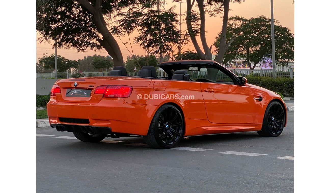 بي أم دبليو M3 Std 4.0L END OF THE YEAR OFFER = BMW M3 2012 = SPECIAL COLOR GCC SPECS = CONVERTIBLE