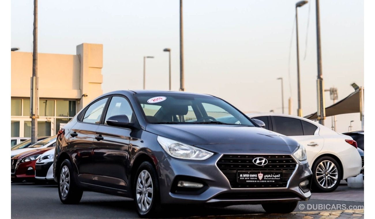 Hyundai Accent 2019 Hyundai Accent GL (RB), 4dr Sedan, 1.6L 4cyl Petrol, Automatic, Front Wheel Drive