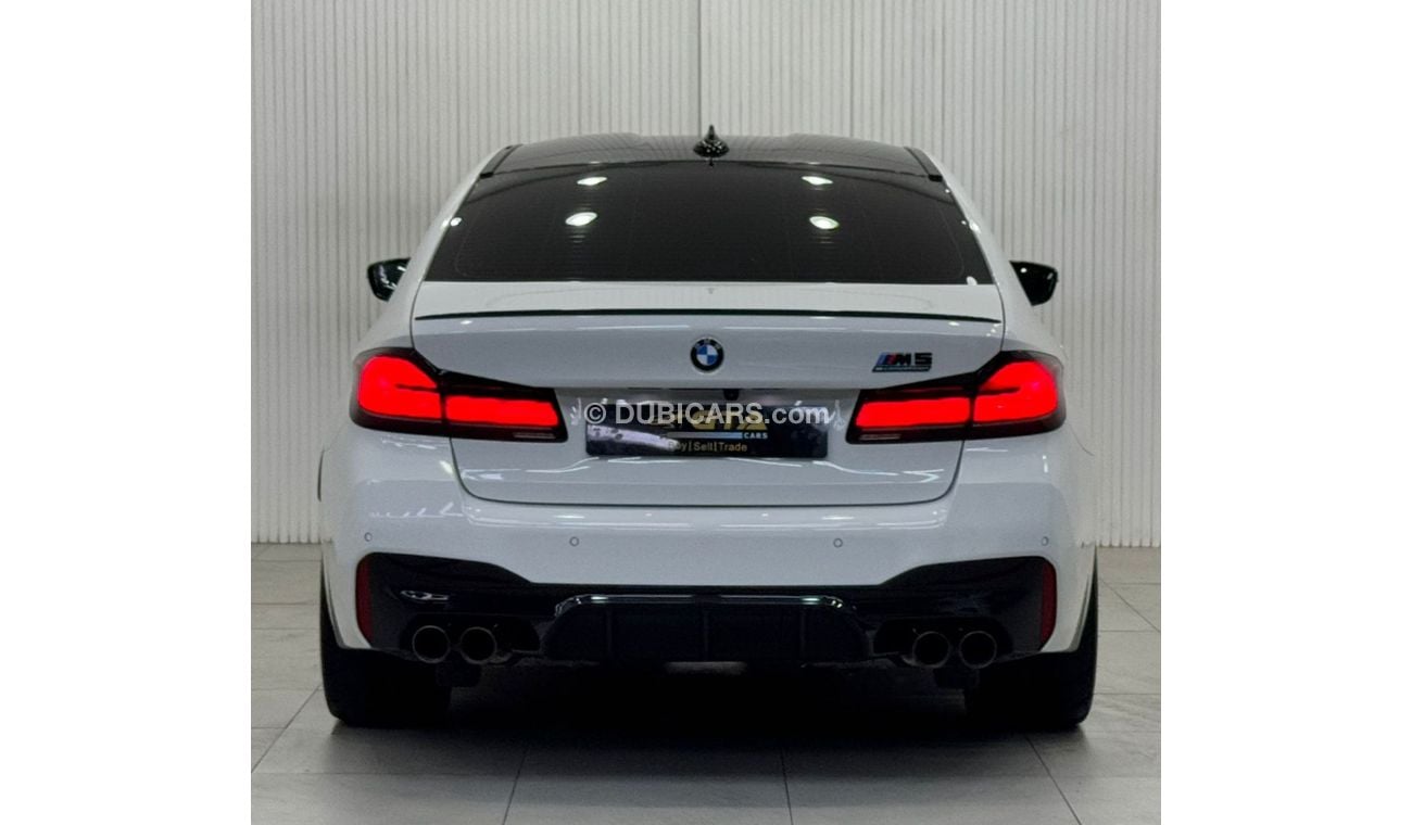 BMW M5 Competition 4.4L (625 HP) 2022 BMW M5 Competition, AGMC Agency Warranty, Full Service History, GCC