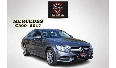 مرسيدس بنز C 300 0% DP - ENGINE+GEAR+CHASSIS GURANTEE - MERCEDES C300 2.0 4MATIC LUXURY AWD 2017  - US SPECS