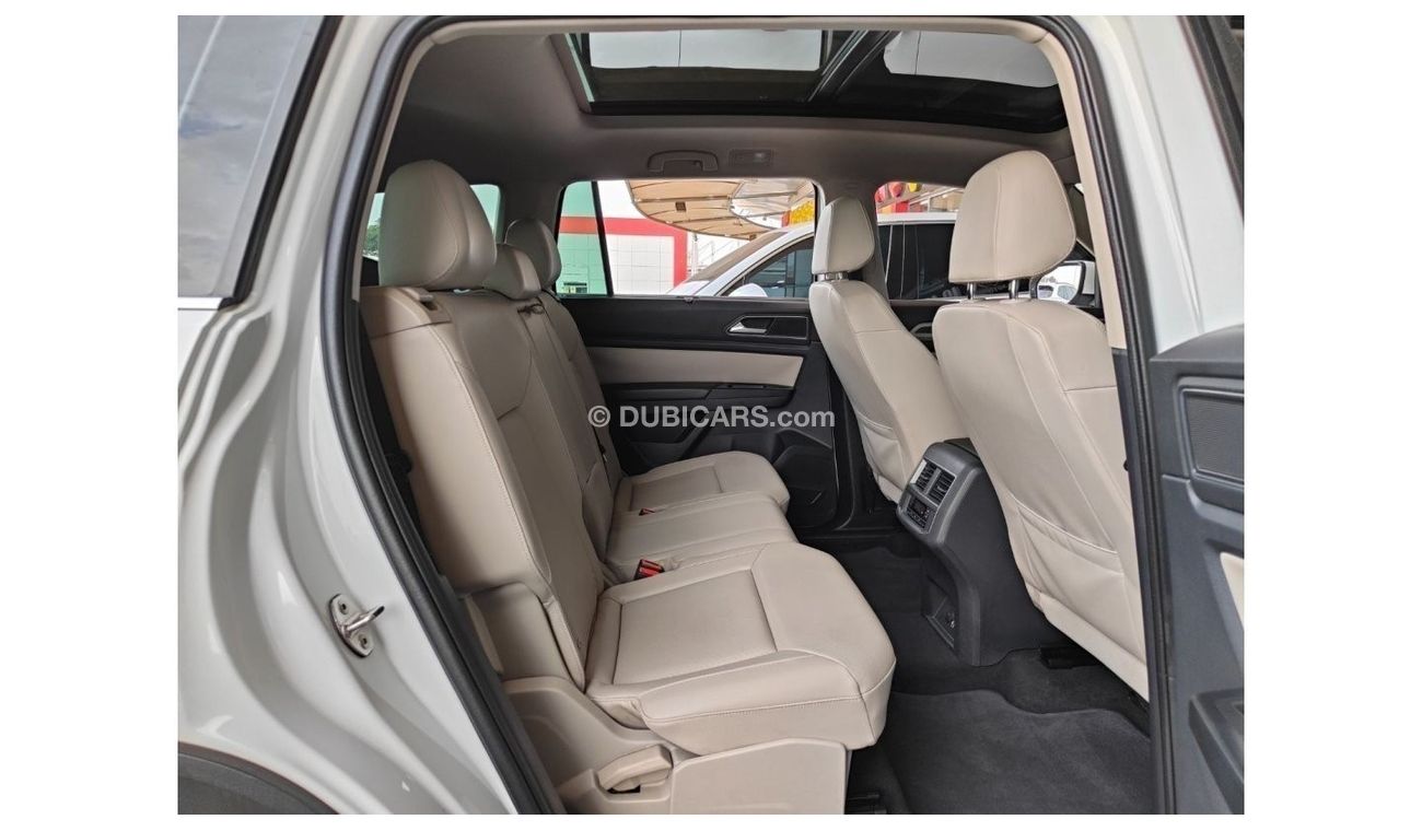 فولكس واجن تيرامونت AED 1,400 P.M | 2018 VOLKSWAGEN TERAMONT SE | UNDER WARRANTY | 7 SEATER | GCC | FULL PANORAMIC VIEW