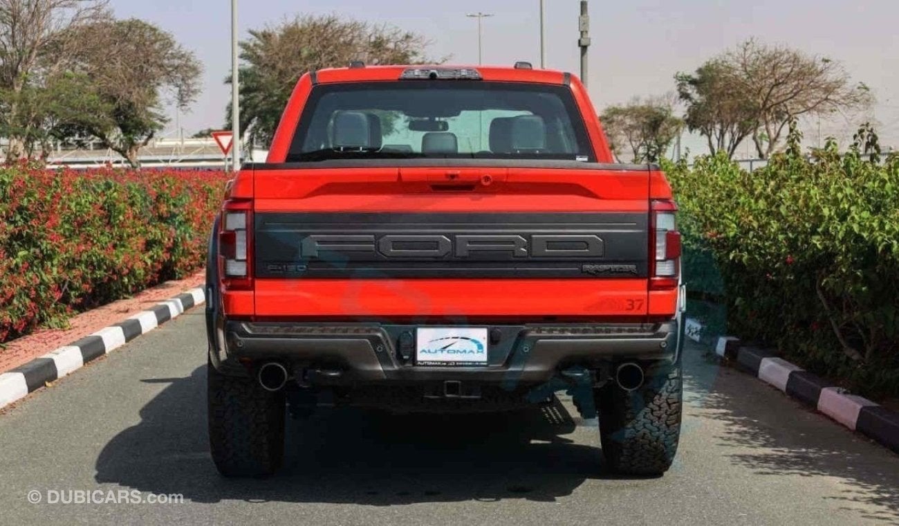 Ford F 150 Raptor 37 (НА ЭКСПОРТ , For Export) V6 3.5L Ecoboost , 2022 GCC , 0Km , Без пробега