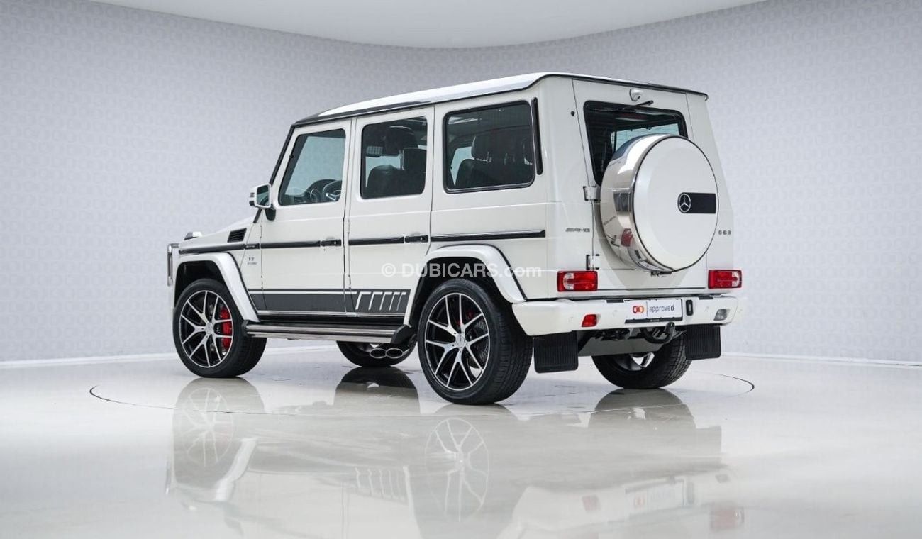 مرسيدس بنز G 63 AMG Edition 463 - 1 Year Warranty - Approved Prepared Vehicle