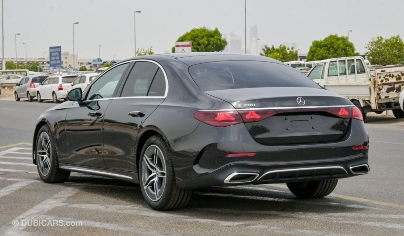 مرسيدس بنز E200 Mercedes Benz E200 AMG 2.0L | HUD | Graphite Grey | 2024 Brand New