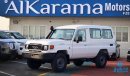 Toyota Land Cruiser Hard Top 2024 TOYOTA LC78 4.0L V6 HARD TOP 3 DOOR PETROL  White Color Exterior with Oak Color Interior BASIC