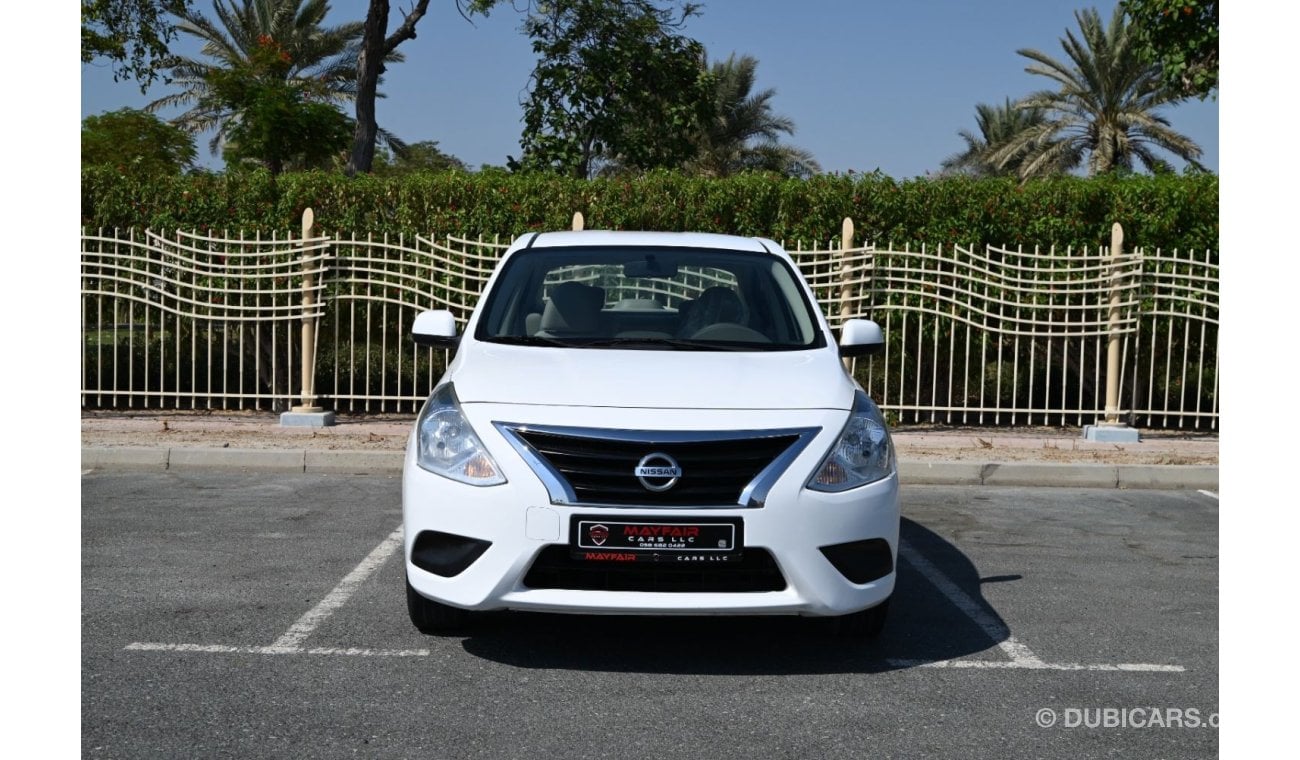 Nissan Sunny 0% DP - GCC - NISSAN SUNNY SV - 1.5L V4 FWD - LOW MILEAGE - FIRST OWNER - WELL MAINTAINED