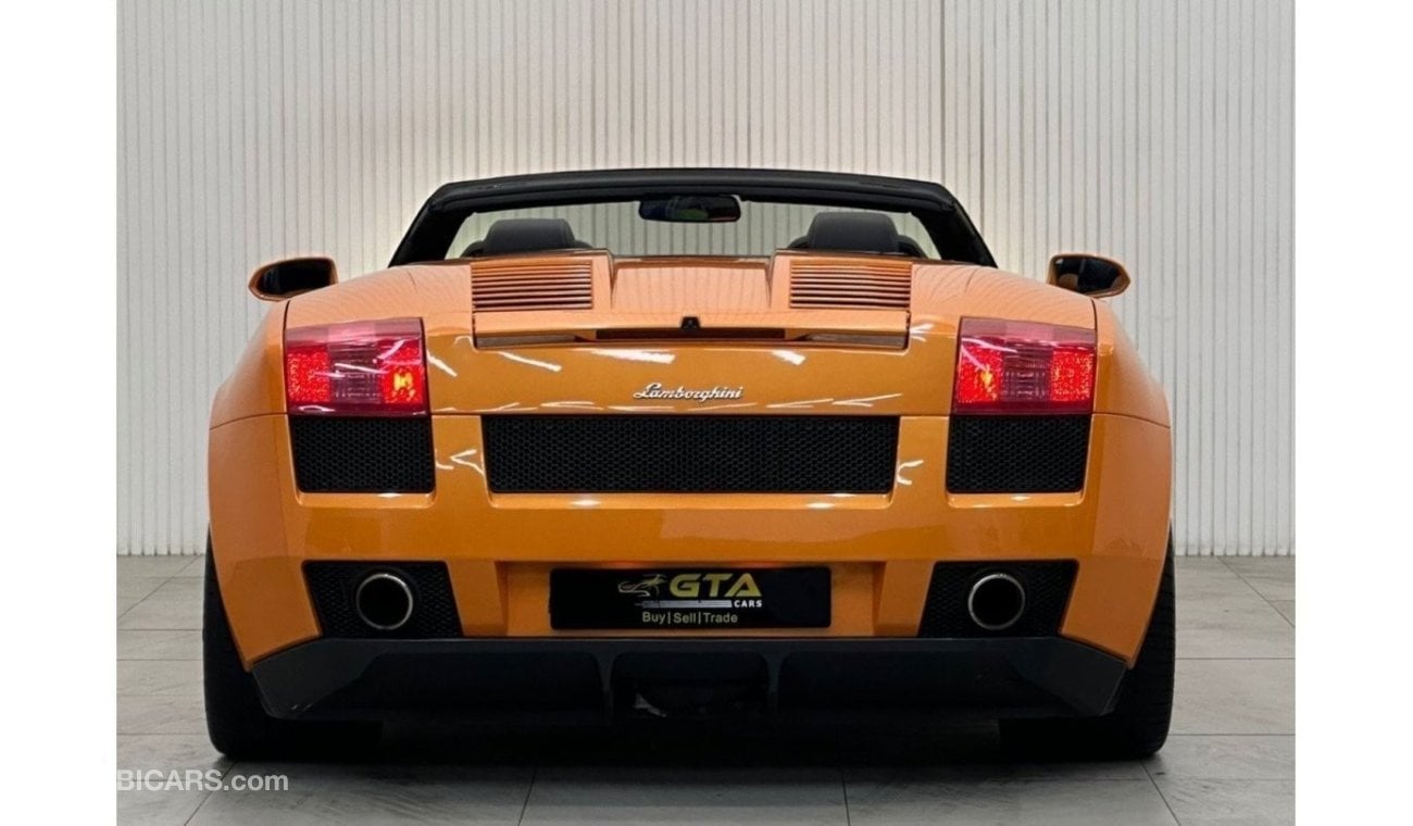 Lamborghini Gallardo 2007 Lamborghini Gallardo Spider(Full Option), Full Service History,GCC