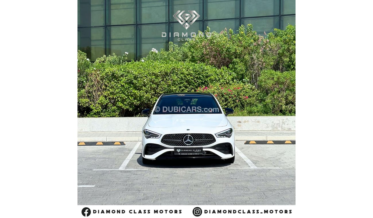 مرسيدس بنز CLA 200 Mercedes CLA 200 AMG Black Edition  Panoramic  2025  GCC Brand New 5 Years Agency Warranty