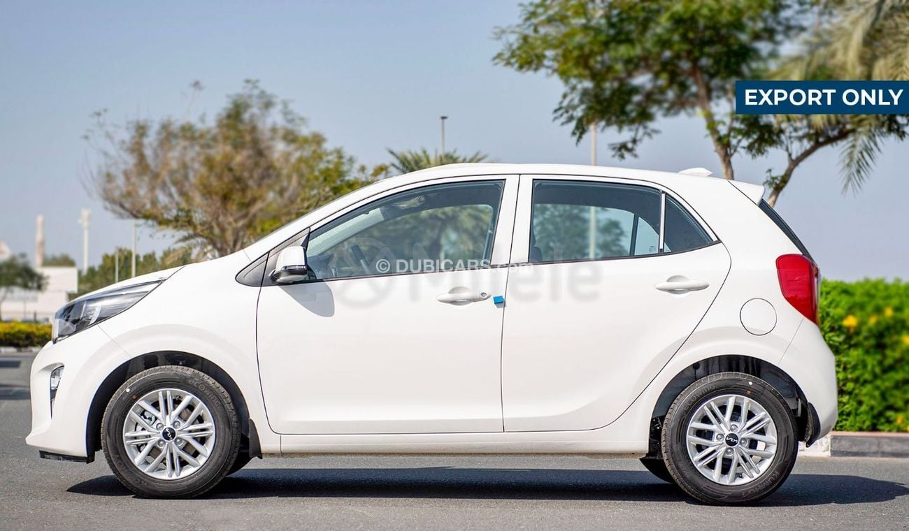 Kia Picanto 1.2L PETROL - WHITE: SMART KEY, DRL, HALOGEN LAMPS, POWER WINDOWS (EXPORT ONLY)