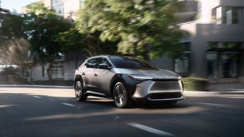 Toyota bZ4X The 2024 Toyota bZ4X GAC Toyota Platinum 615 Max Edition, an all-electric SUV