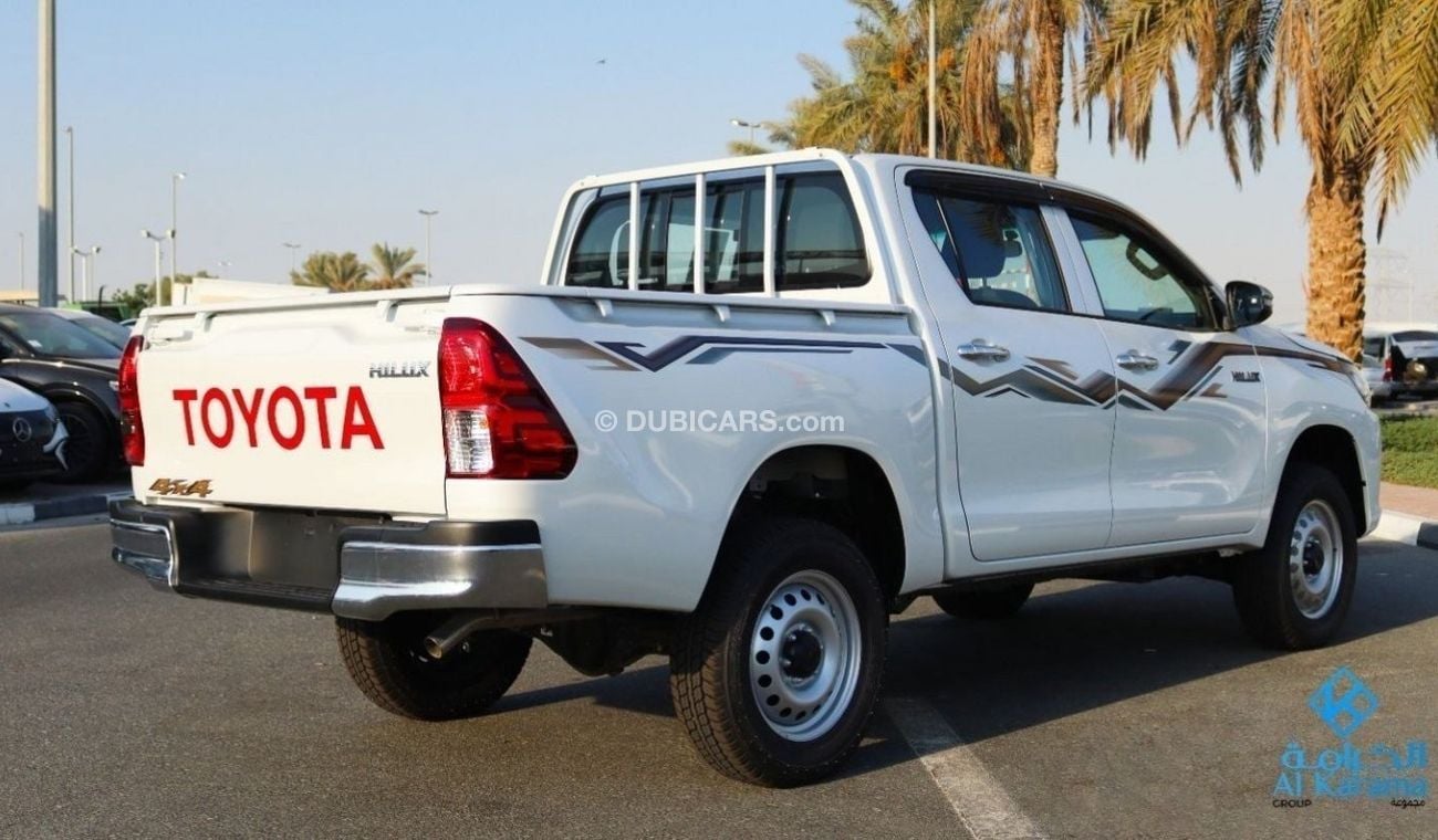 Toyota Hilux DIESEL 2.4L|4WD | AUTOMATC TRANSMISSION-POWR WINDOW-CENTER LOCK-GCC