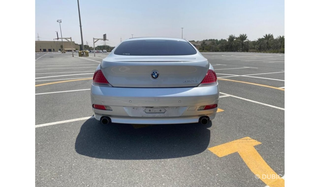 BMW 630i BMW 630 GCC 2007 V6 Perfect condition - Full option -No accident history