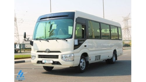 تويوتا كوستر DLX 23 Executive Seats 4.2L Diesel M/T - GCC Specs - Book Now!