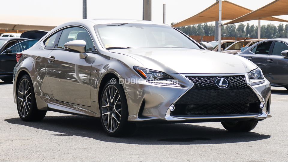 Lexus RC 350 for sale: AED 90,000. Grey/Silver, 2016